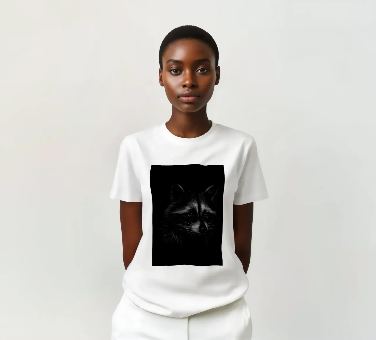 Procione t-shirt da Delaplane