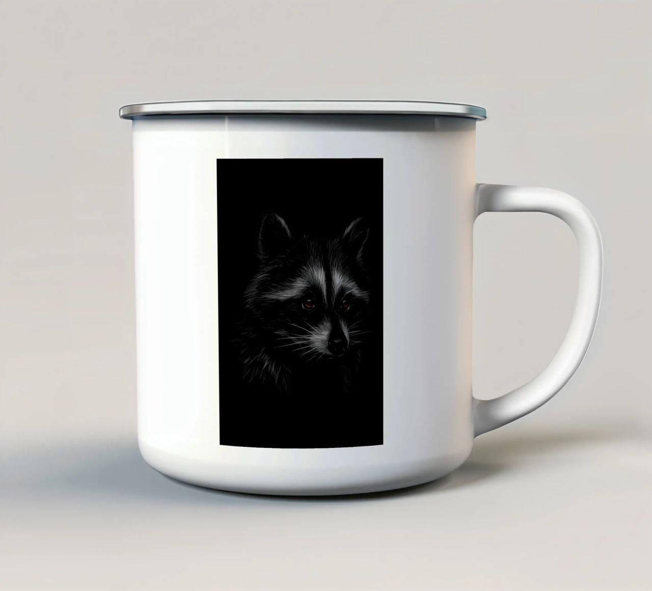 Procione tazza in smalto da Delaplane