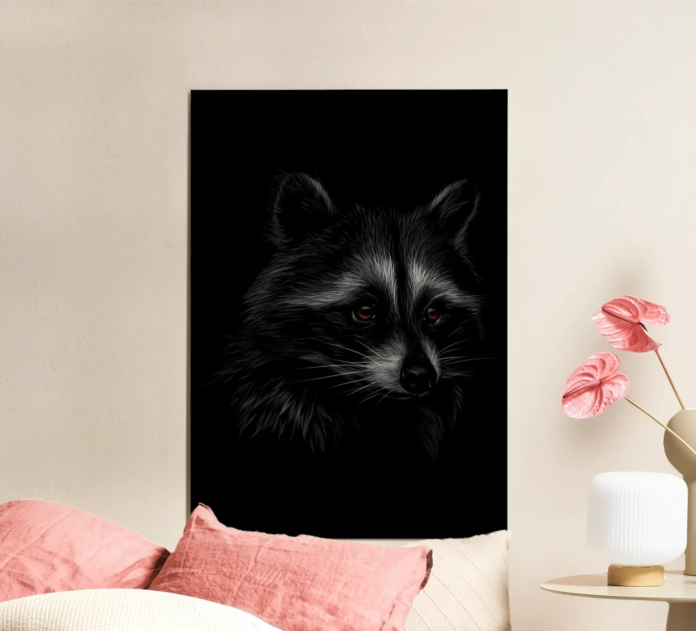 Wasbeer poster van Delaplane