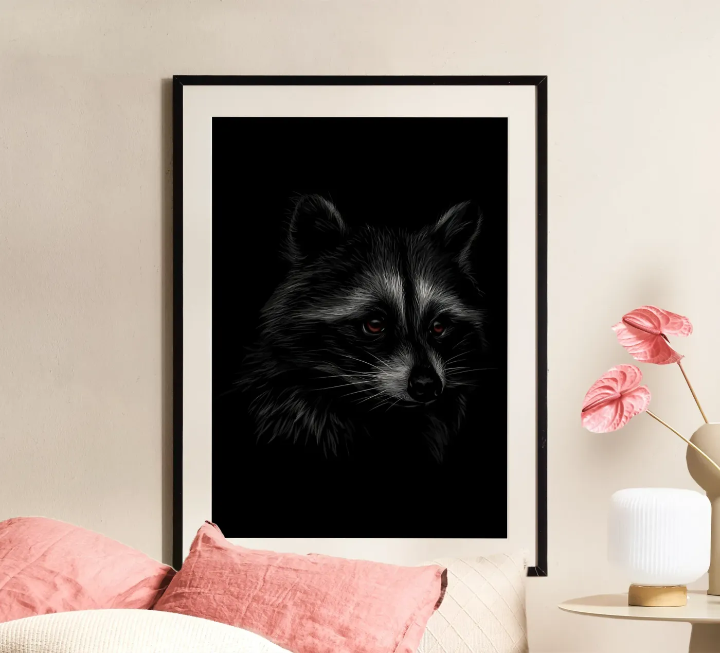 Wasbeer poster van Delaplane