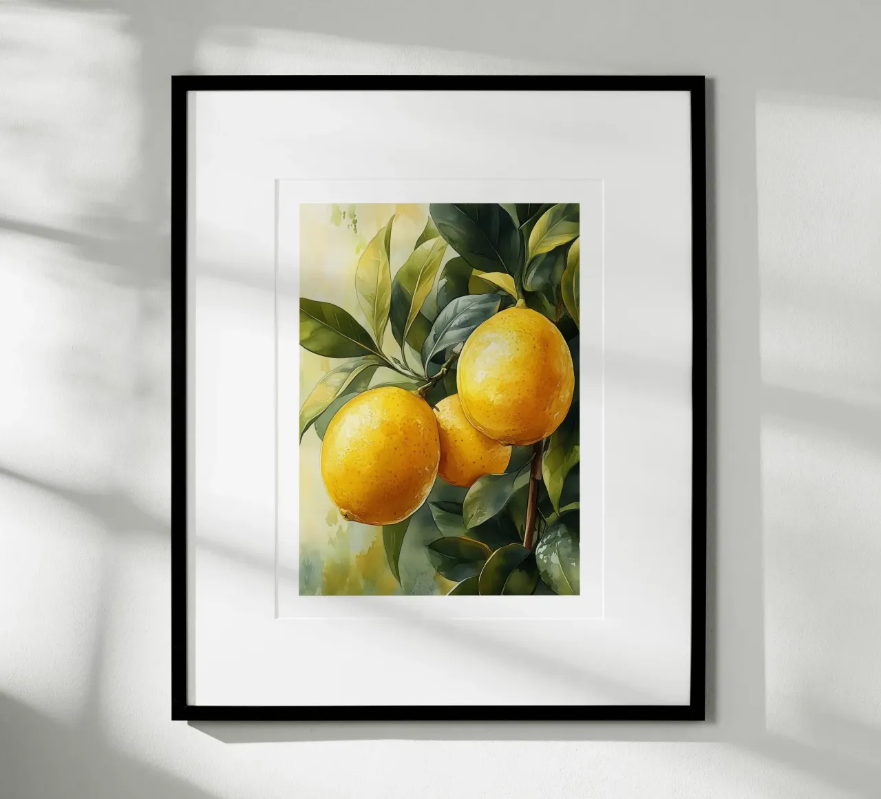 Limoni su ramo carta hahnemühle da Spice & Style