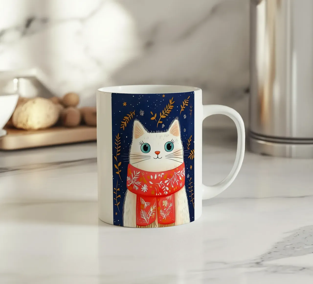 Poster minimalista 137 tazza in ceramica da Kadynce
