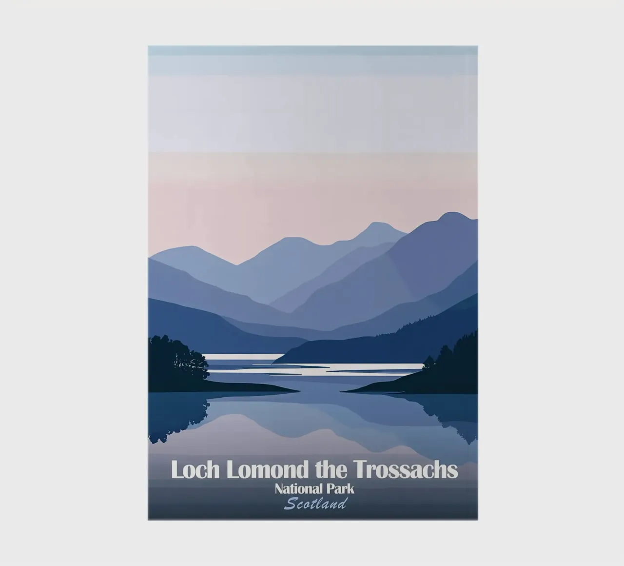 Loch Lomond The Trossachs notebook by Ginnery