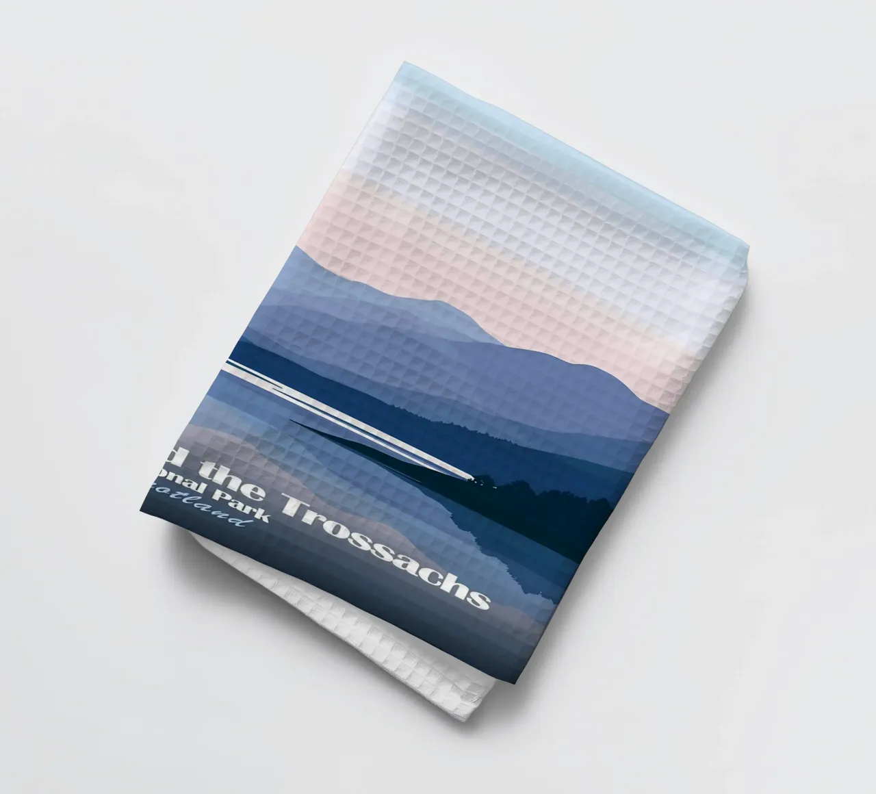 Loch Lomond Le Trossachs canovaccio da cucina da Ginnery