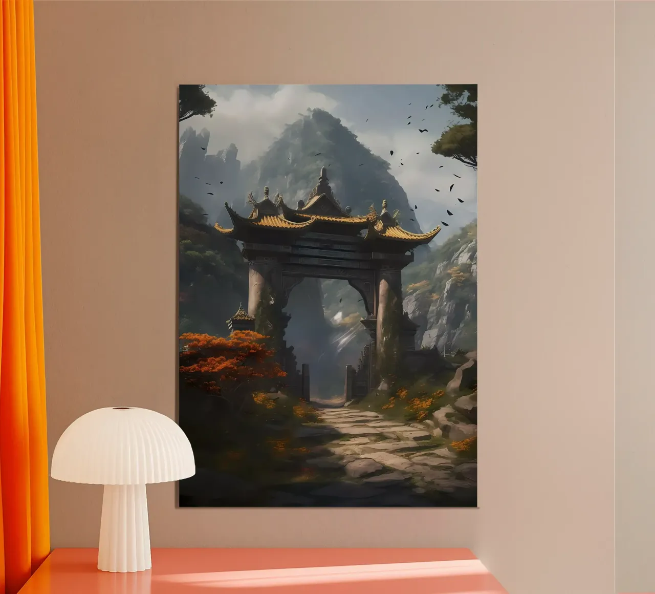 Giappone Porta Torii carta hahnemühle da Mikesell