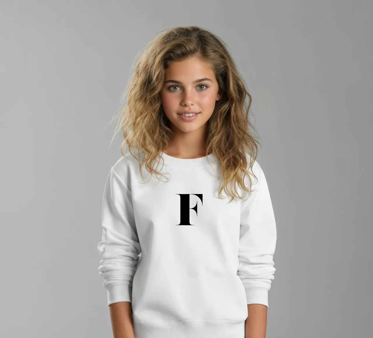 F felpa bambino da Mottos by Sinan Saydik