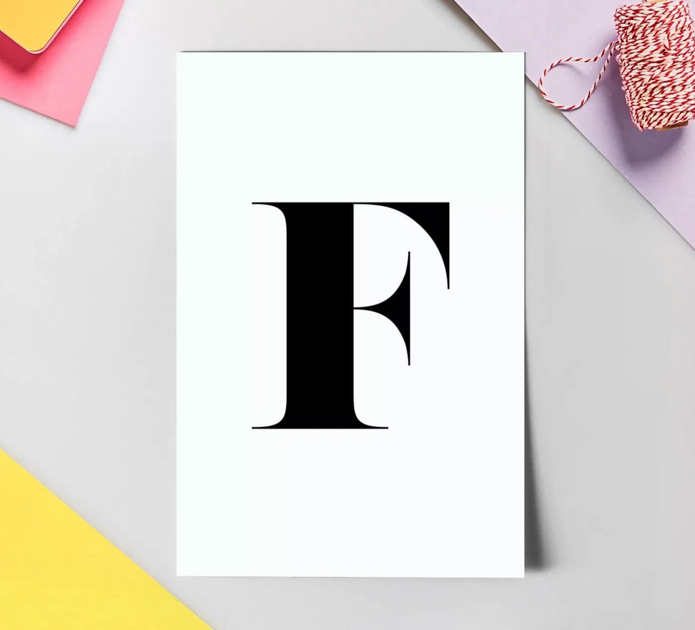 F sticker sheet by Mottos by Sinan Saydik