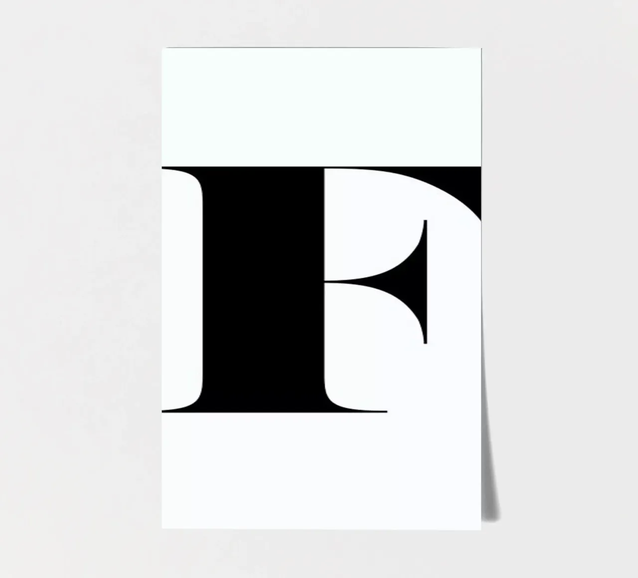 F sticker sheet by Mottos by Sinan Saydik