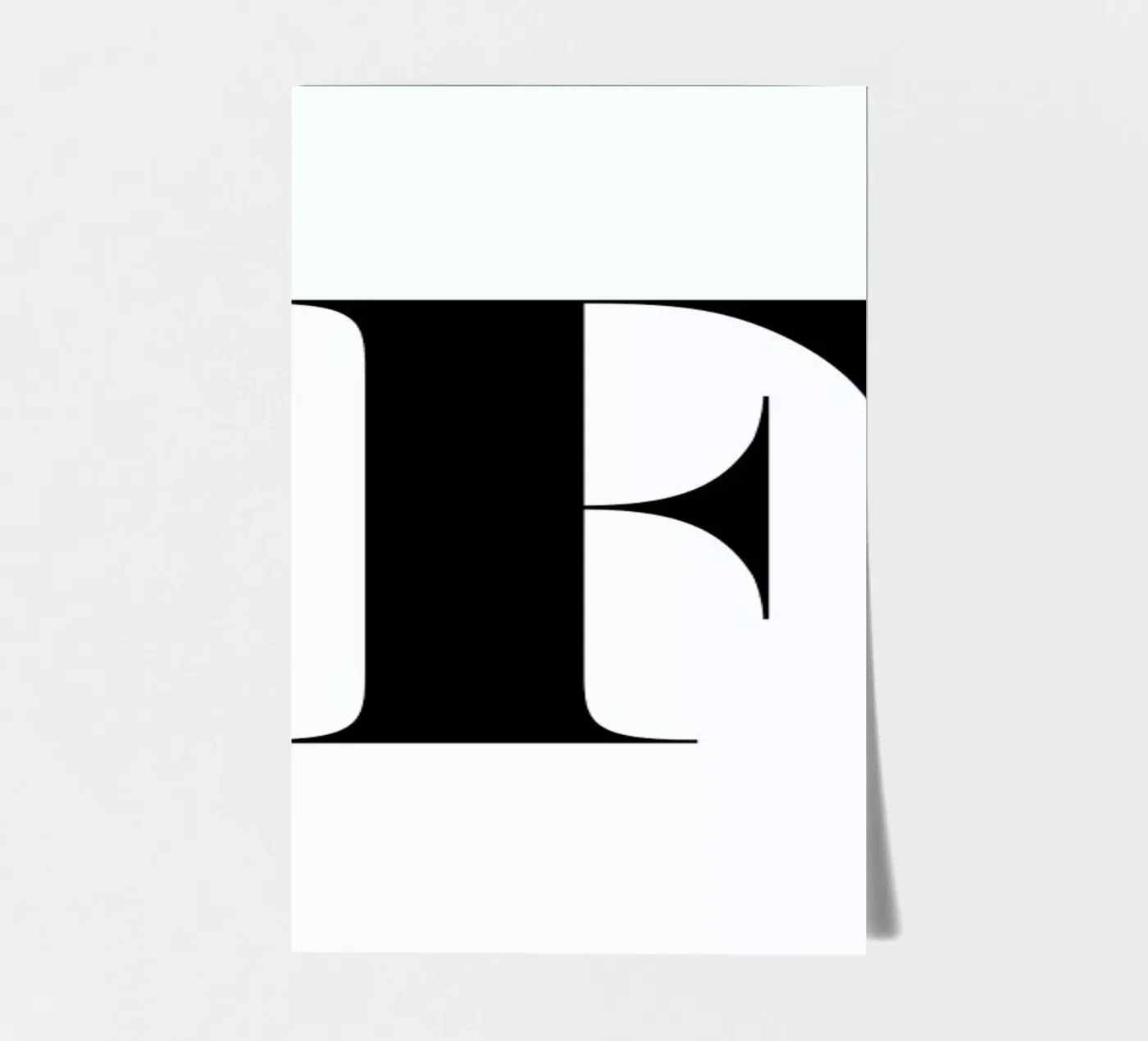 F sticker sheet by Mottos by Sinan Saydik