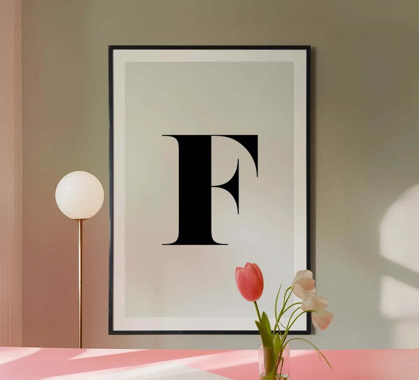F poster by Mottos by Sinan Saydik