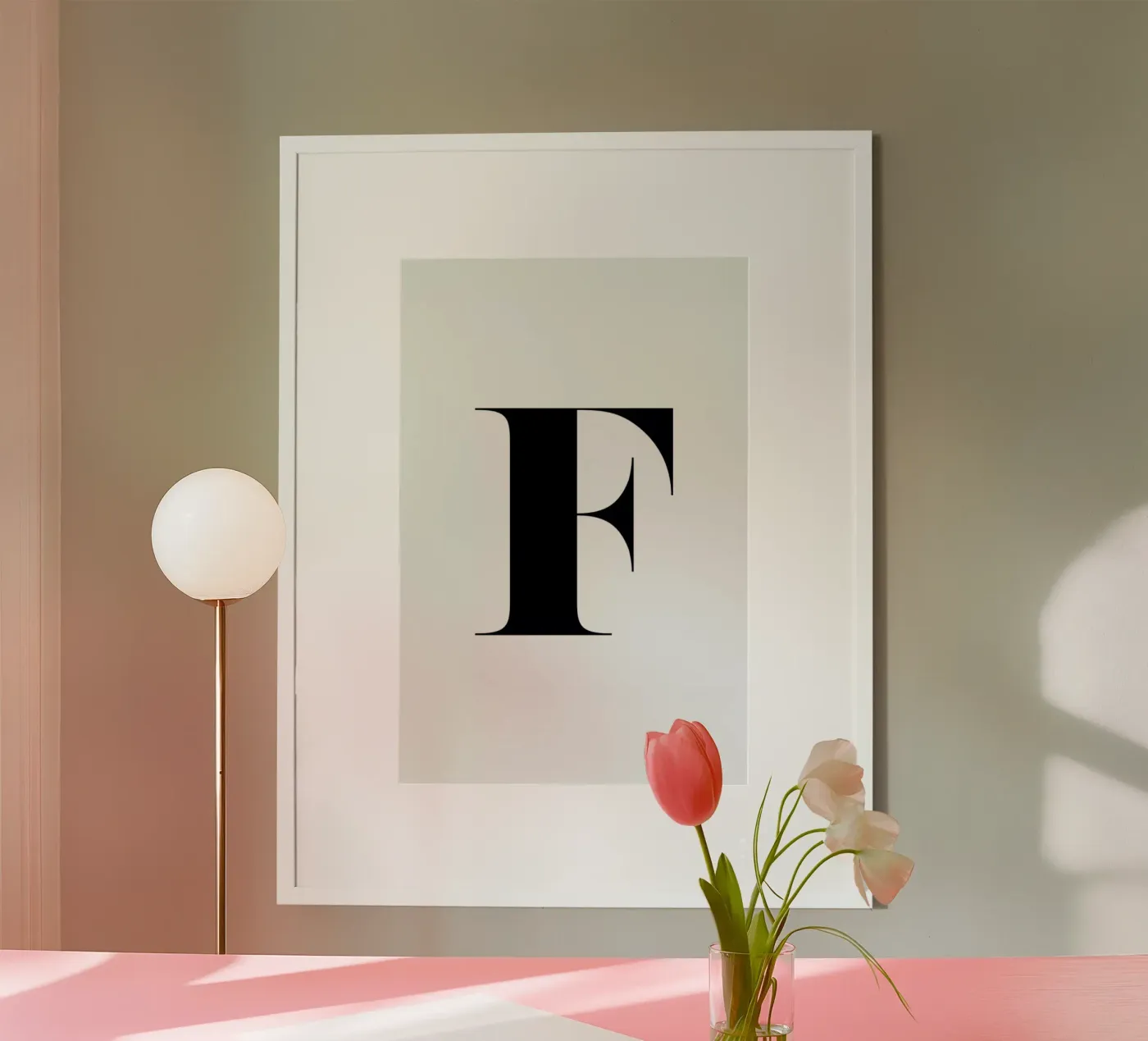 F poster by Mottos by Sinan Saydik