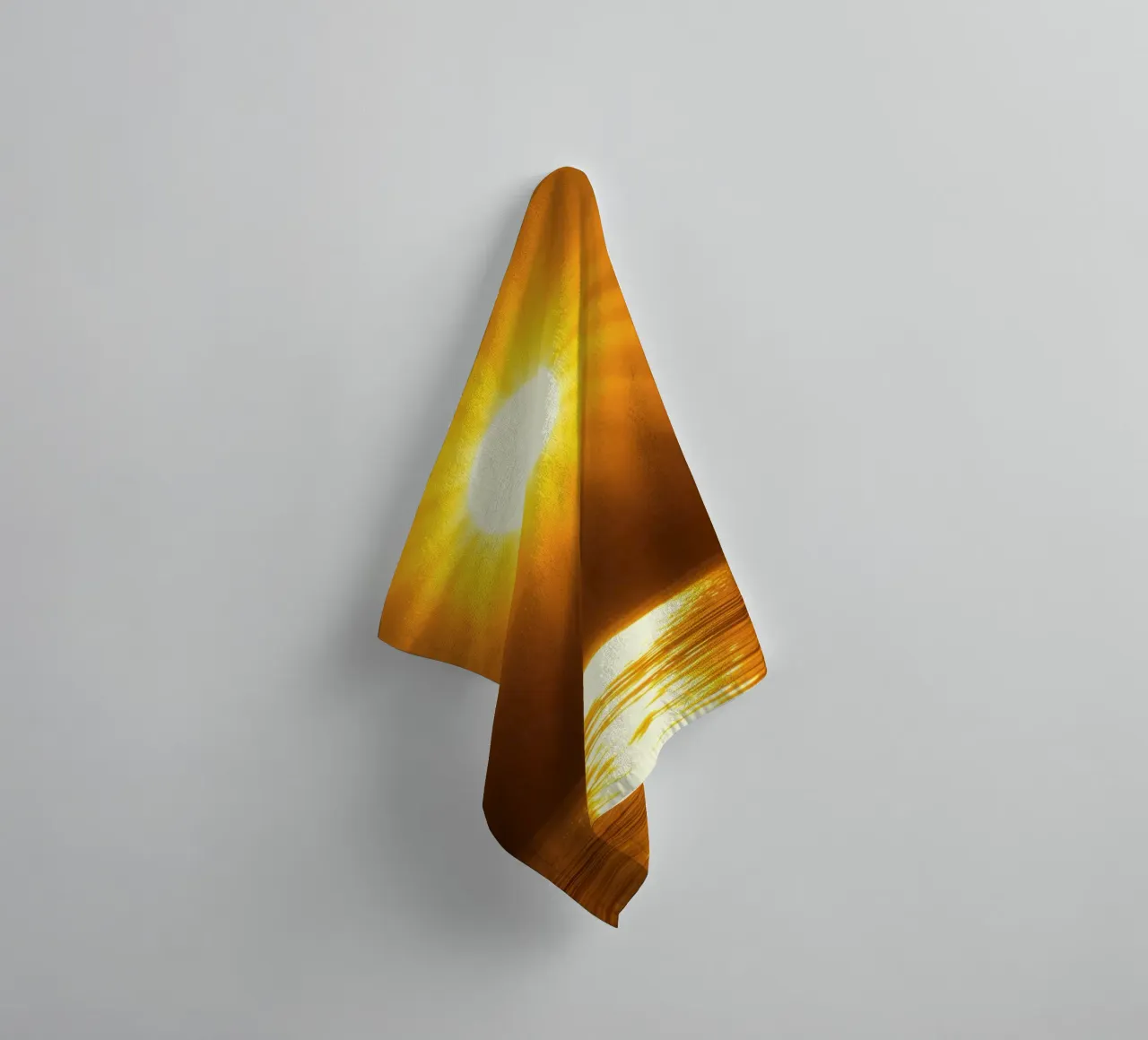 Bright sun against calm waters creating a stunning abstract towel by DesignDoodle