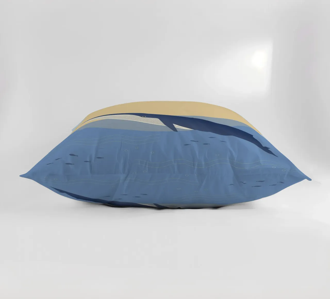 Blauwal cuscino da Carolin Vonhoff