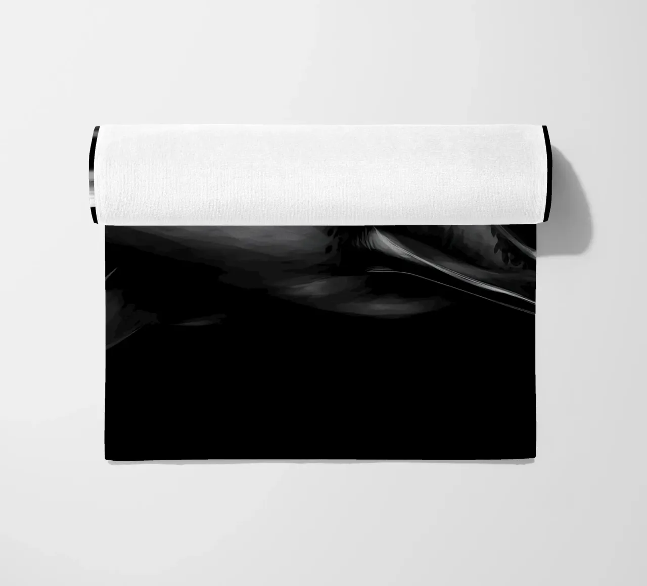 Shark beach towel by Delaplane