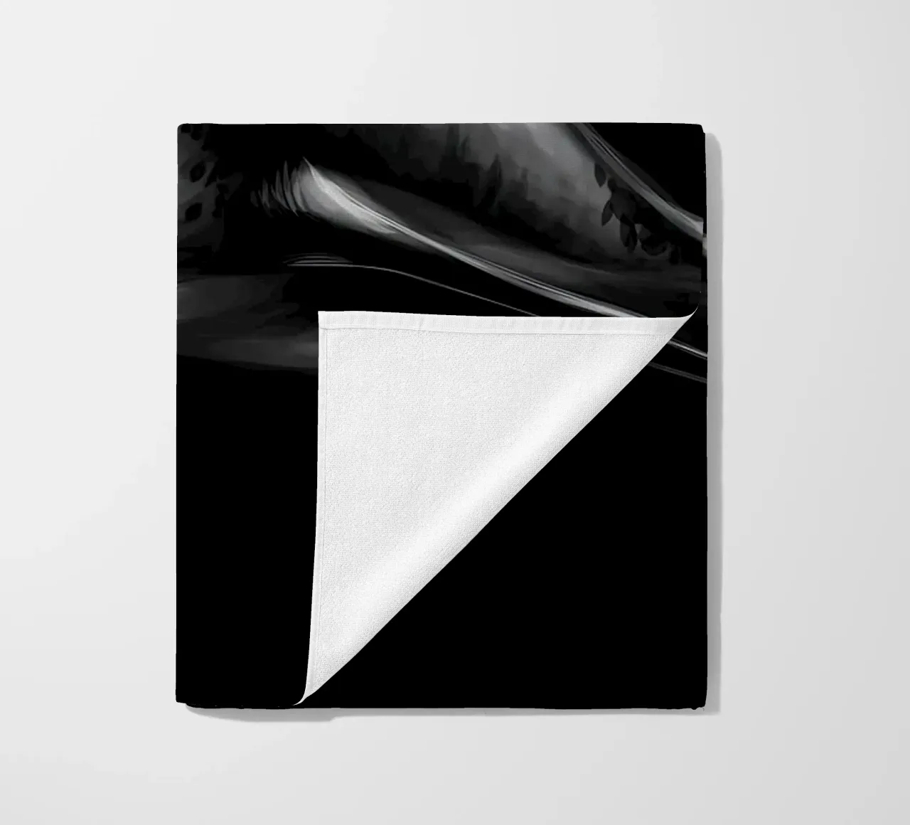 Shark beach towel by Delaplane