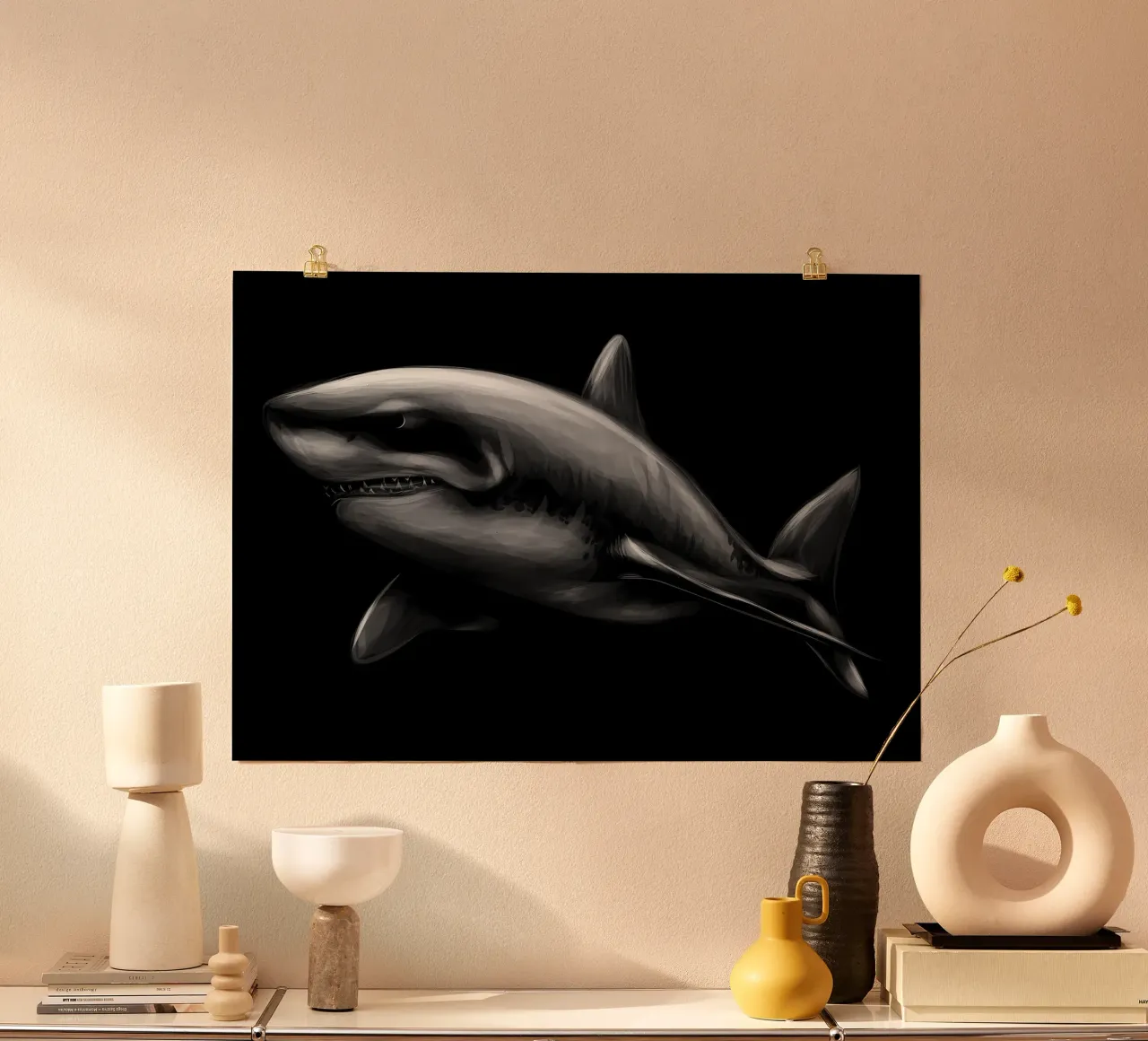 Squalo poster da Delaplane