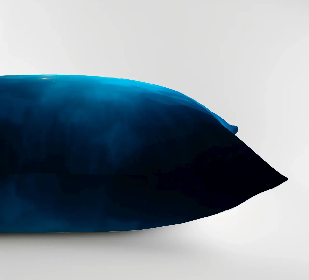 Bright blue abstract background design with sparkling effect decorative cushion by DesignDoodle