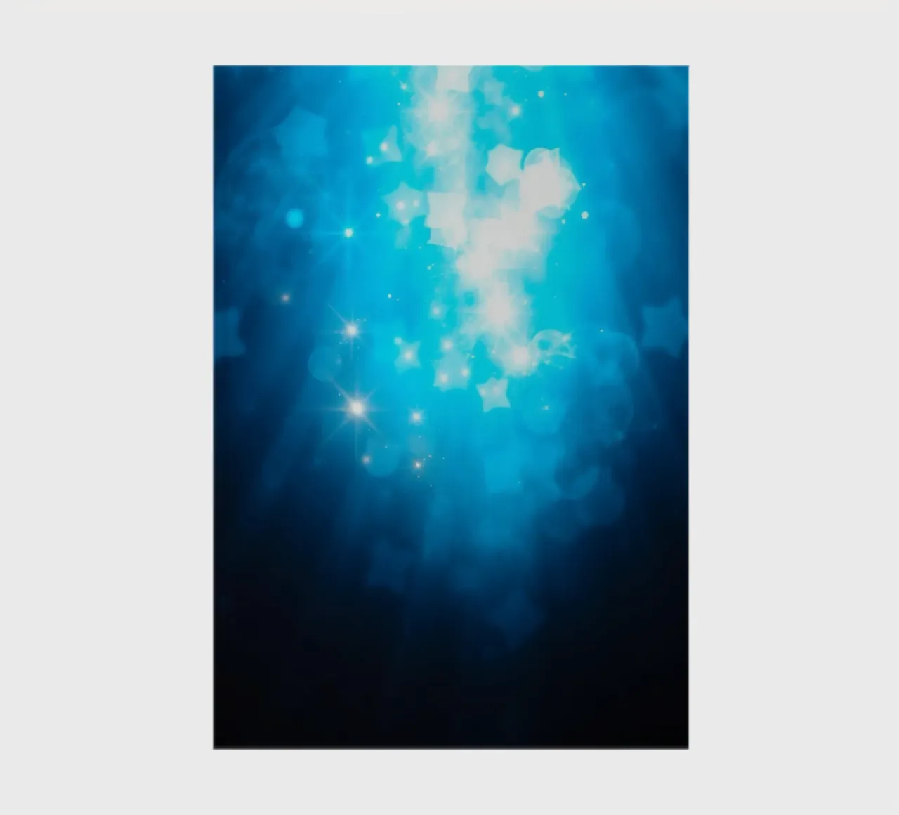 Disegno di sfondo astratto blu brillante con effetto scintillante diario da DesignDoodle