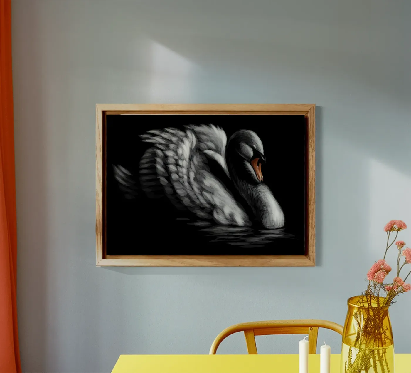 Cigno alluminio dibond da Delaplane