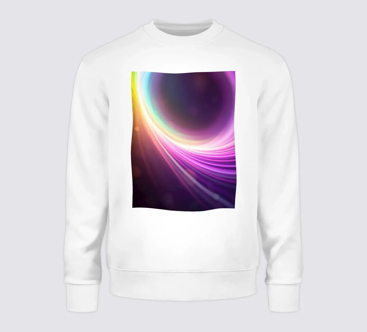 Design astratto e colorato al neon felpa da DesignDoodle