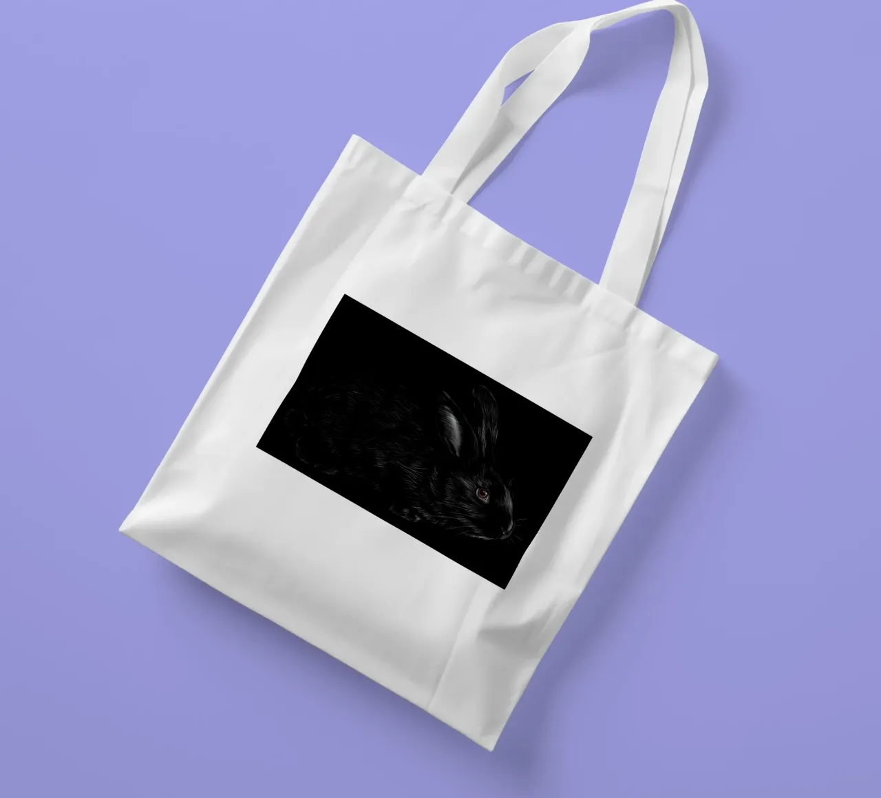 Rabbit tote bag by Delaplane