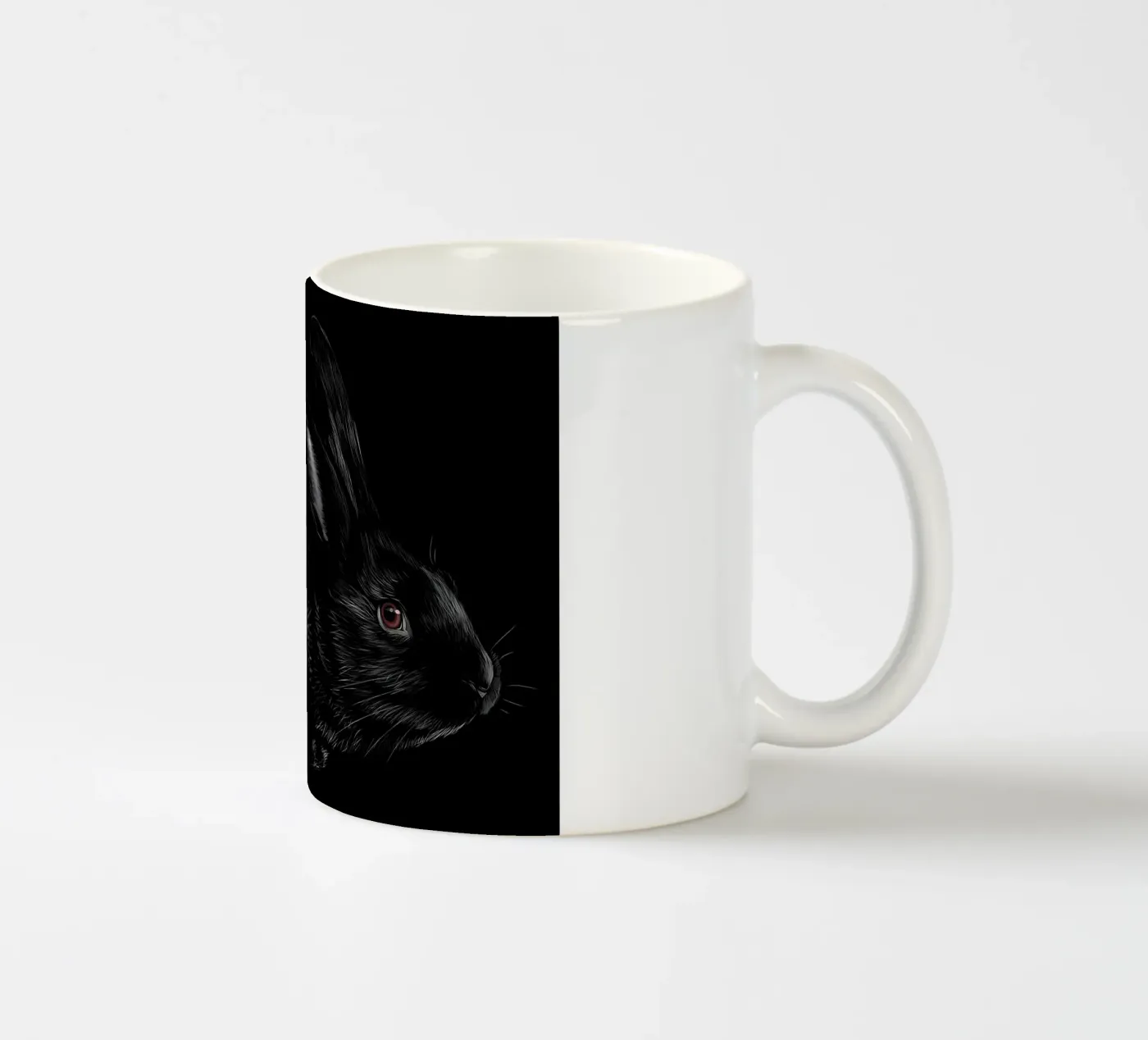 Rabbit ceramic mug by Delaplane
