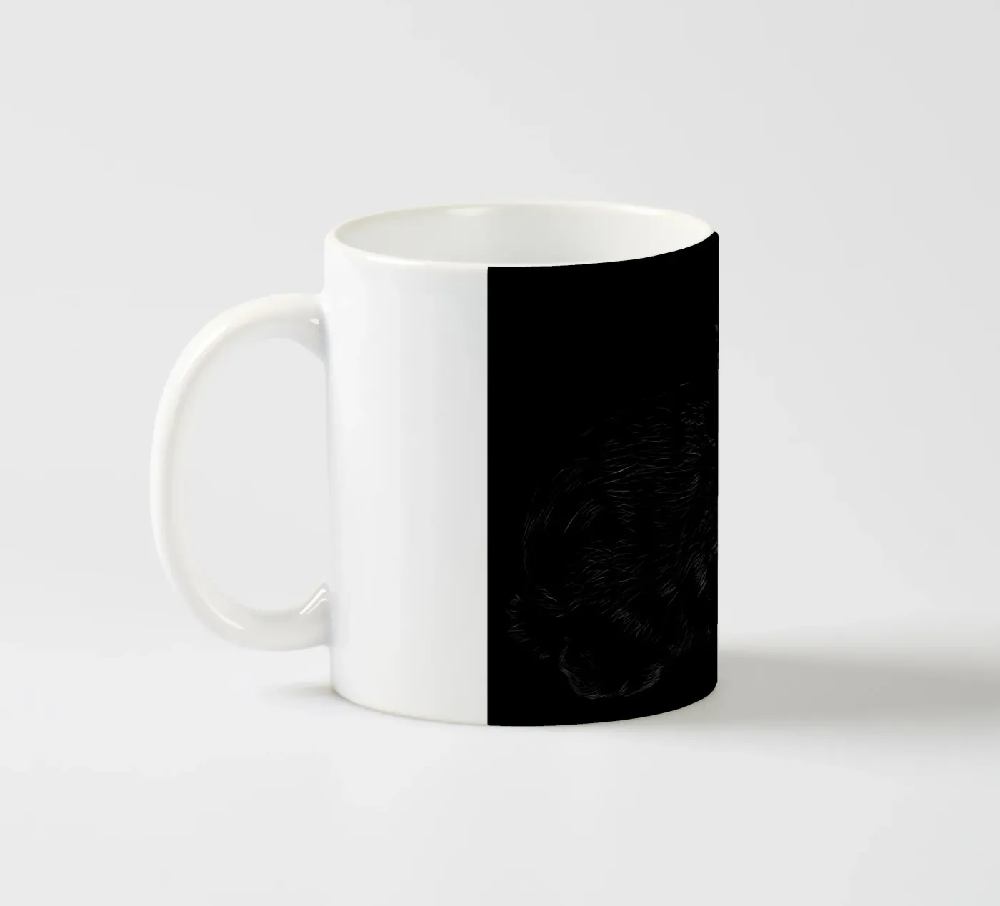 Rabbit ceramic mug by Delaplane