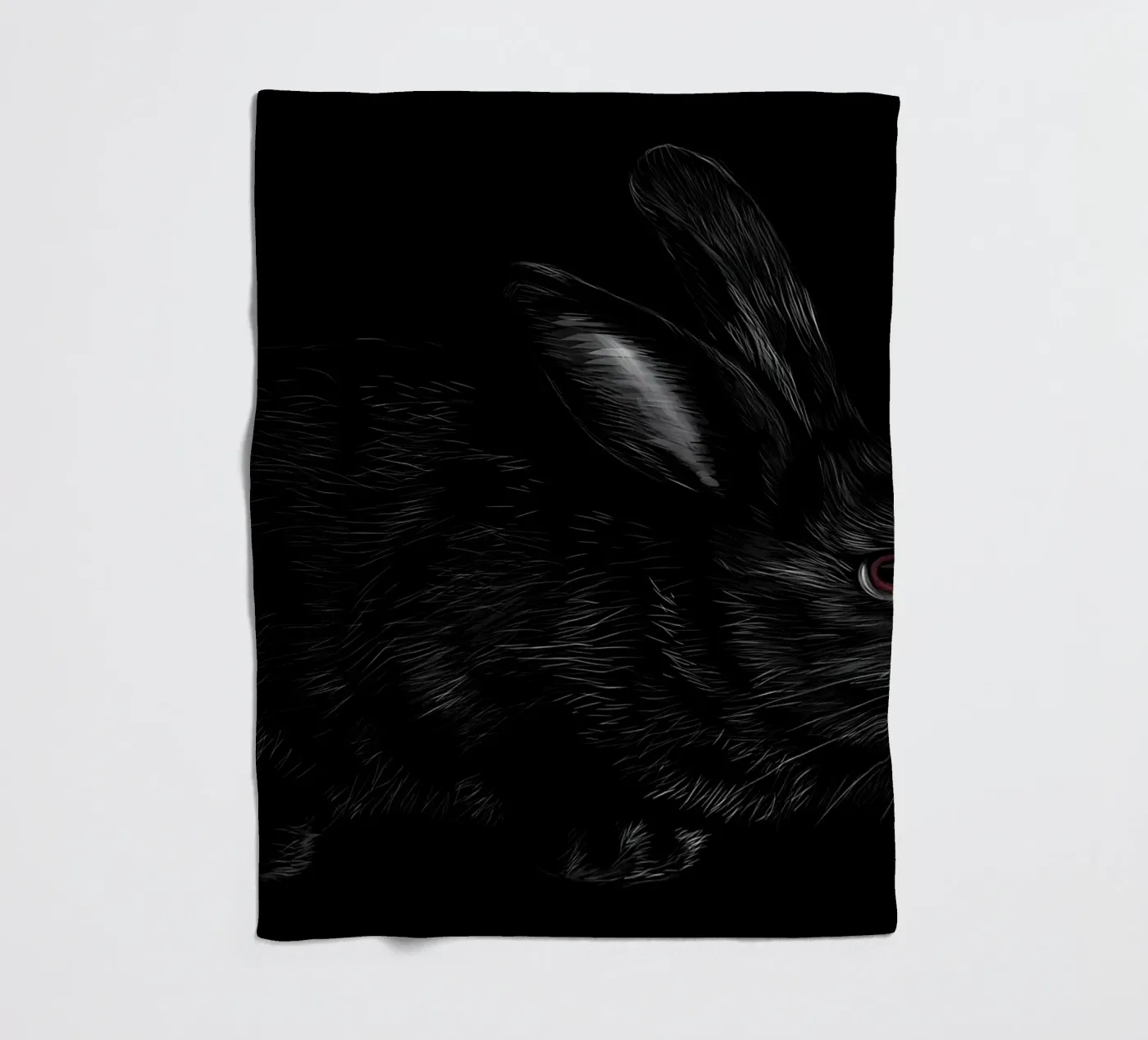 Kaninchen Fleecedecke von Delaplane