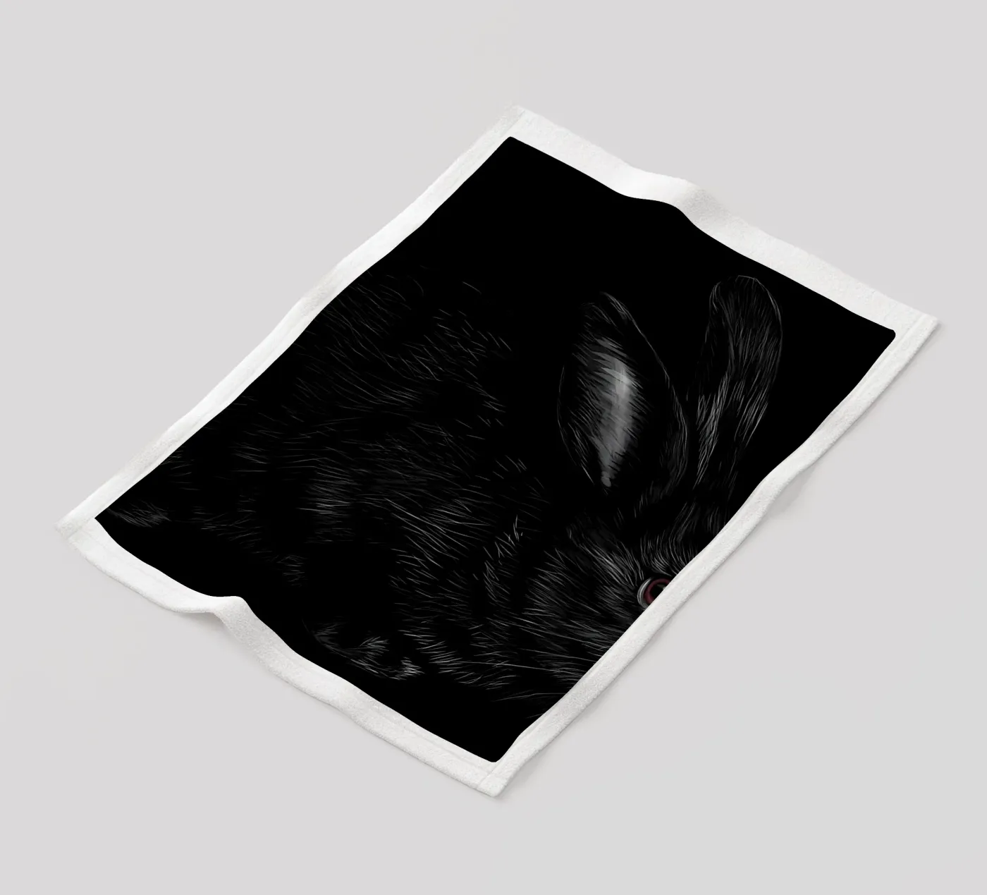 Rabbit fleecedeken van Delaplane