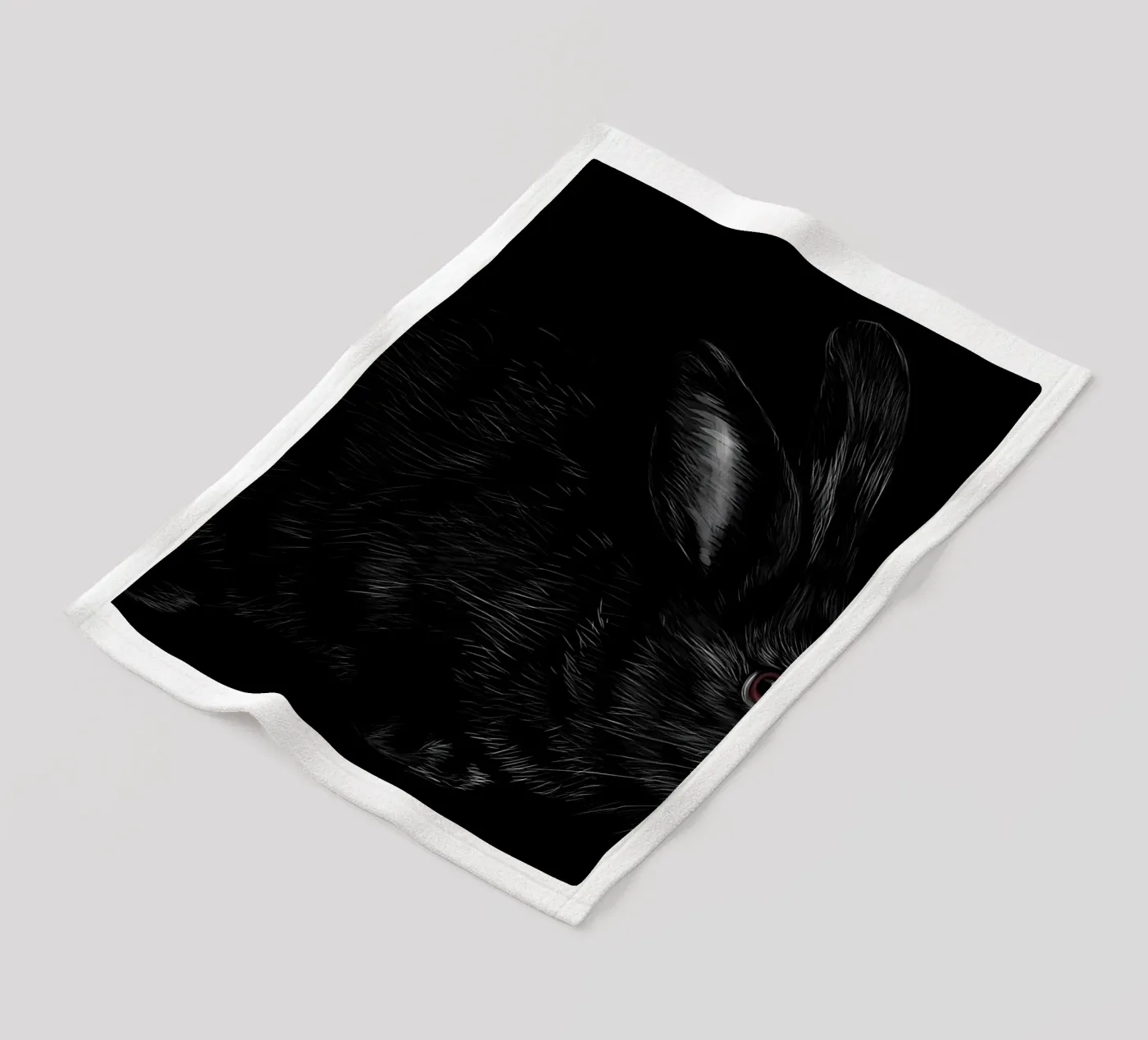 Kaninchen Fleecedecke von Delaplane