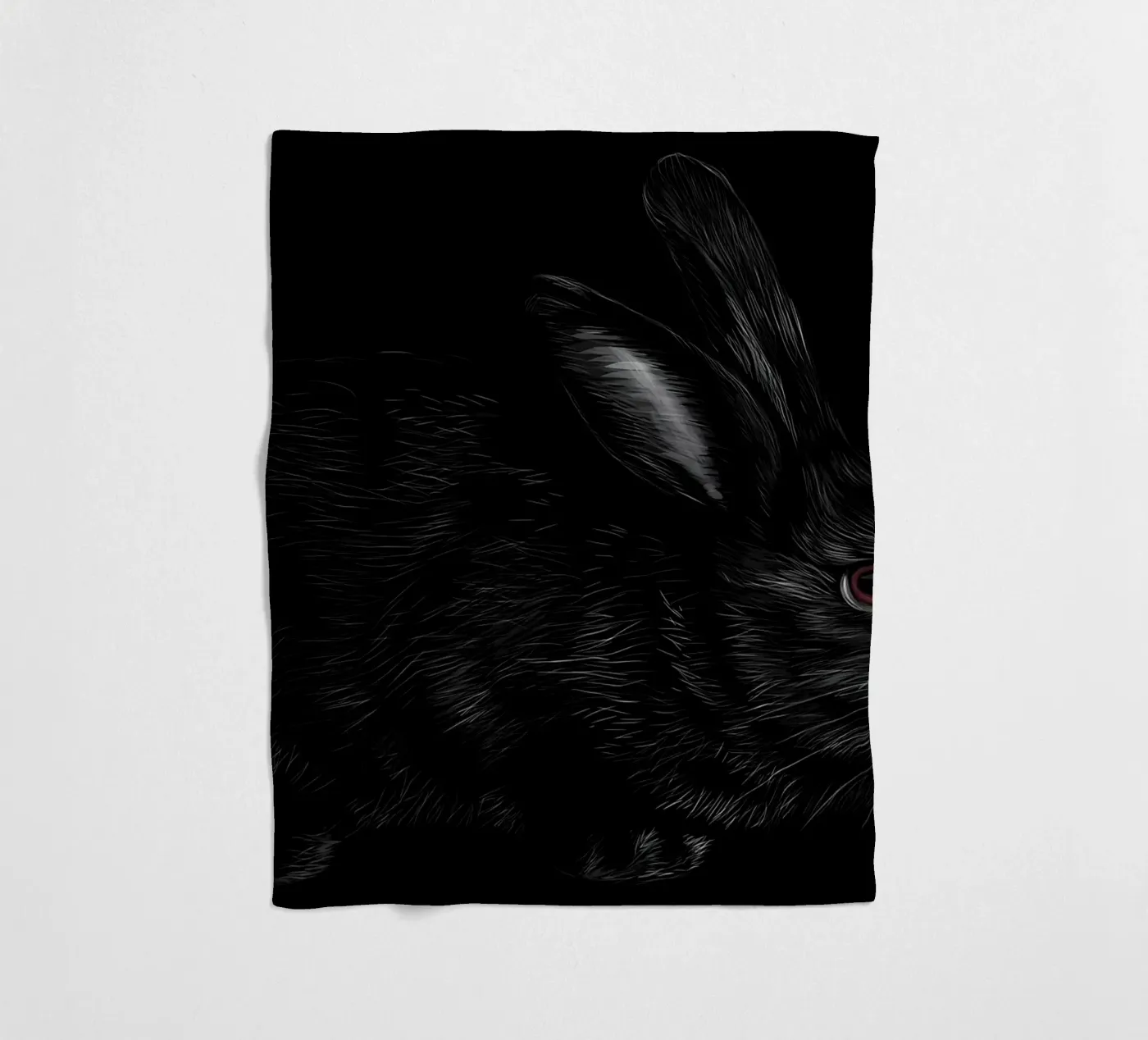 Kaninchen Fleecedecke von Delaplane