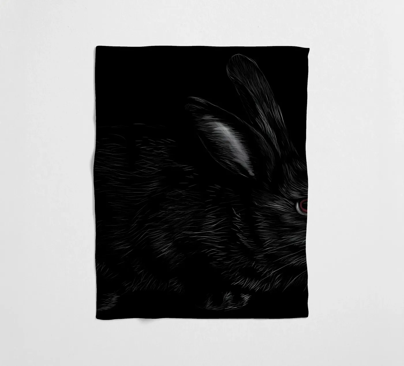 Rabbit fleecedeken van Delaplane