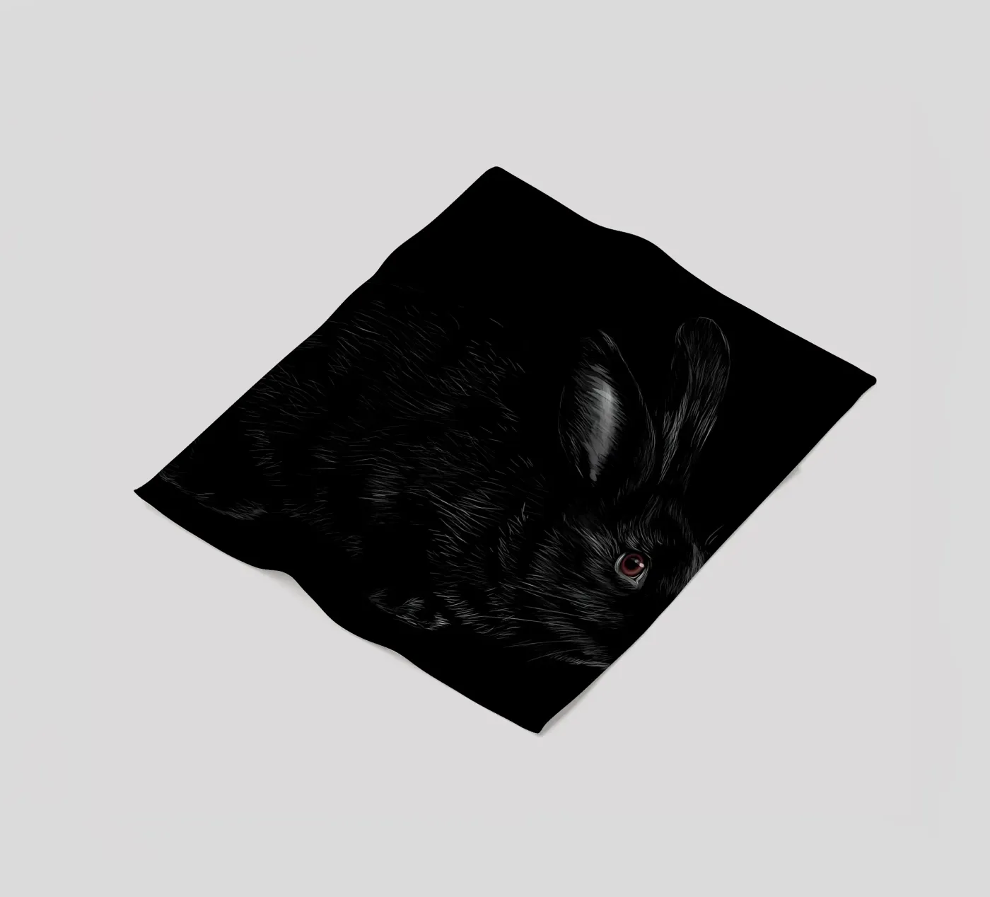 Kaninchen Fleecedecke von Delaplane
