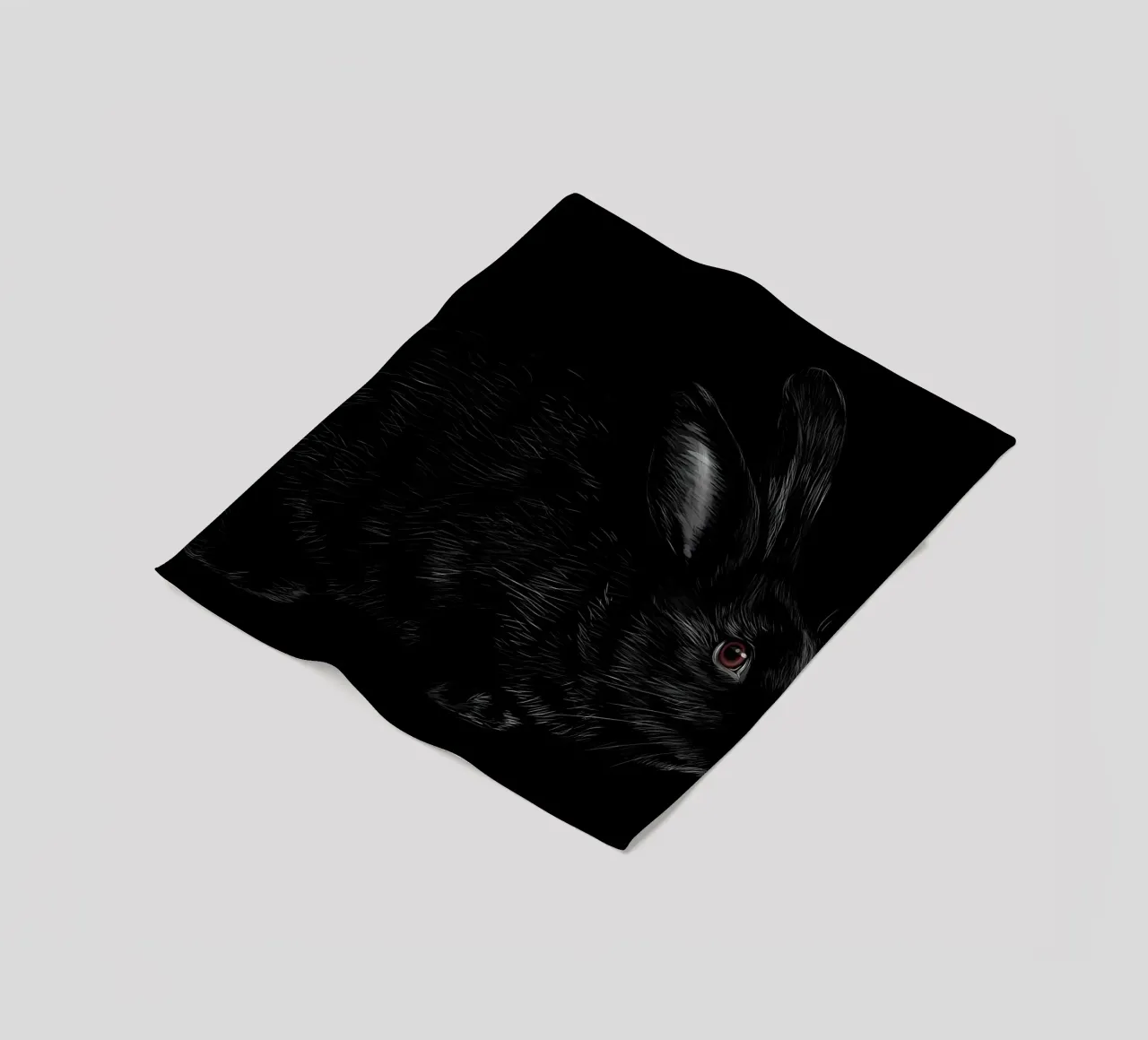 Rabbit Fleecedecke von Delaplane