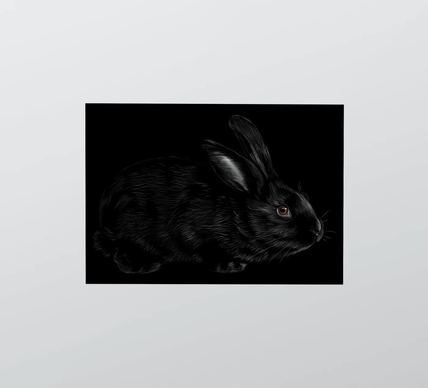 Coniglio adesivo da Delaplane