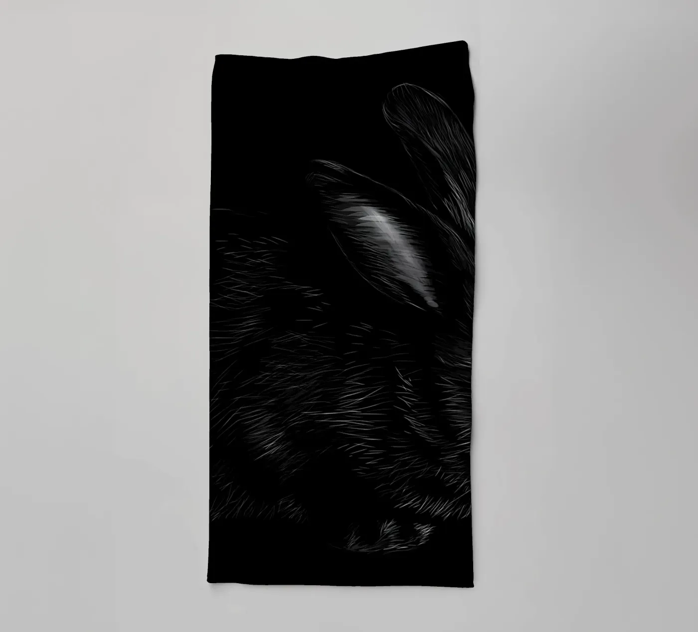 Rabbit towel by Delaplane