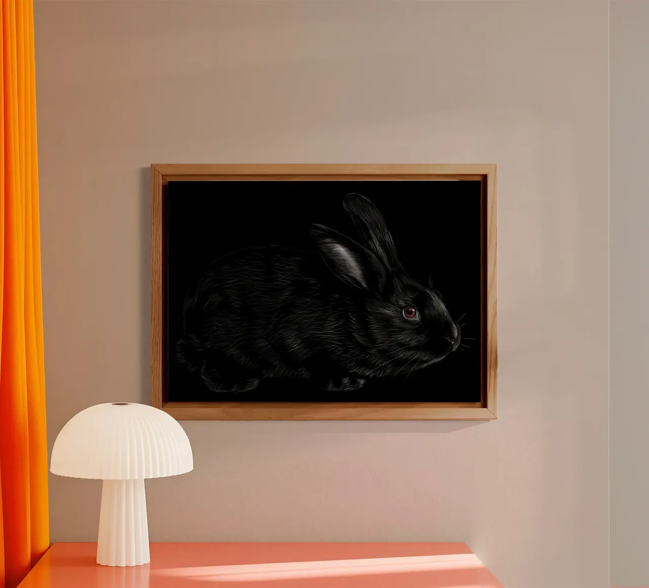 Rabbit forex plate by Delaplane