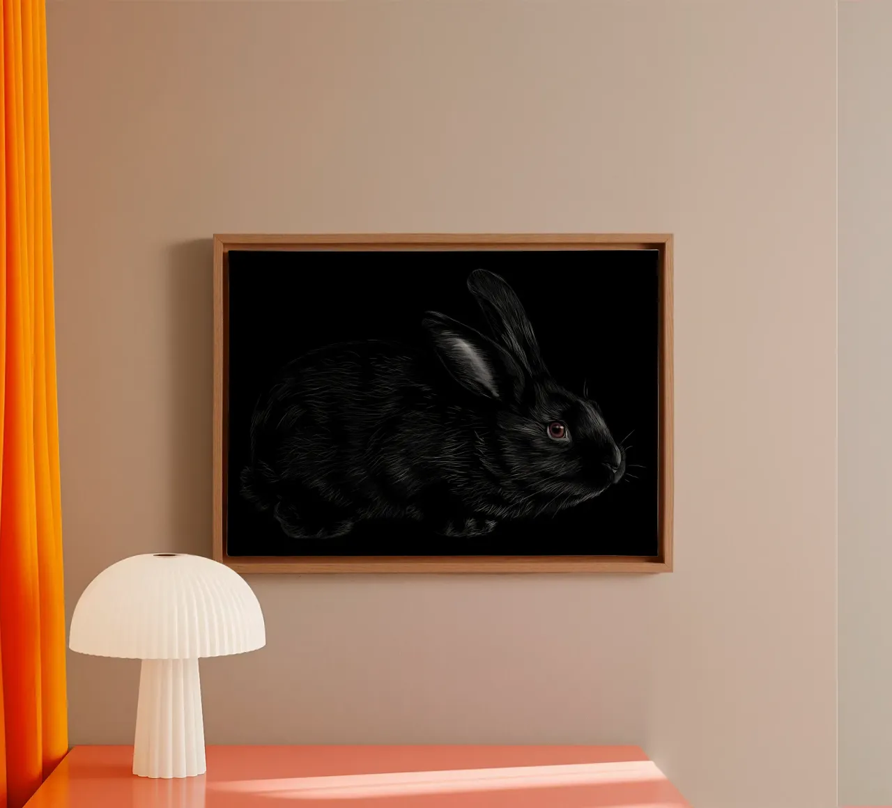 Coniglio tela da Delaplane