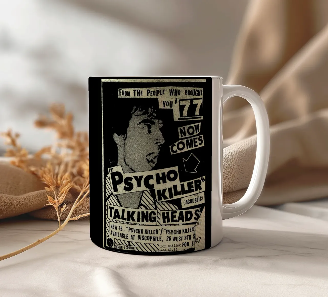 Psycho Killer tazza in ceramica da Jason Lavelle
