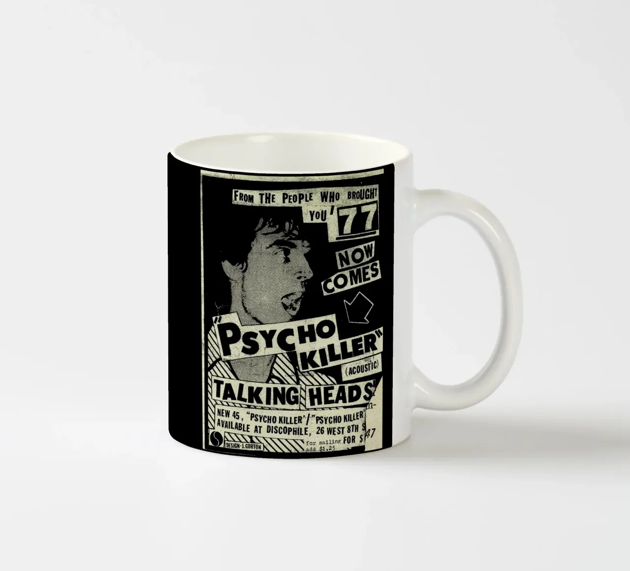 Psycho Killer tazza in ceramica da Jason Lavelle