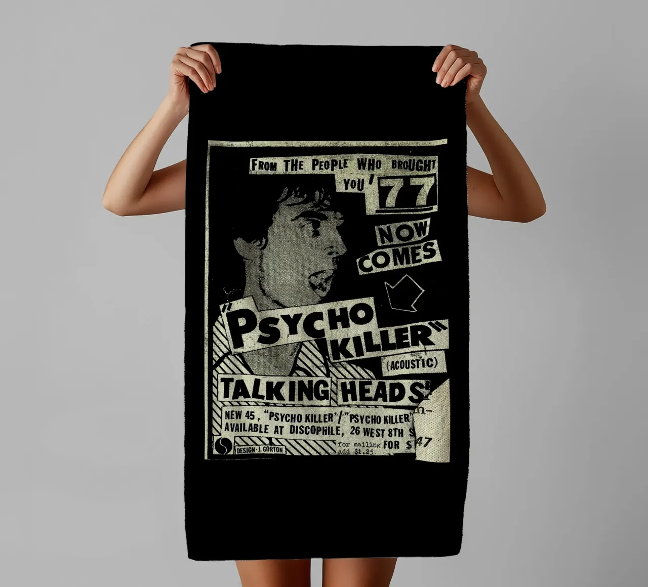 Psycho Killer asciugamano da bagno da Jason Lavelle