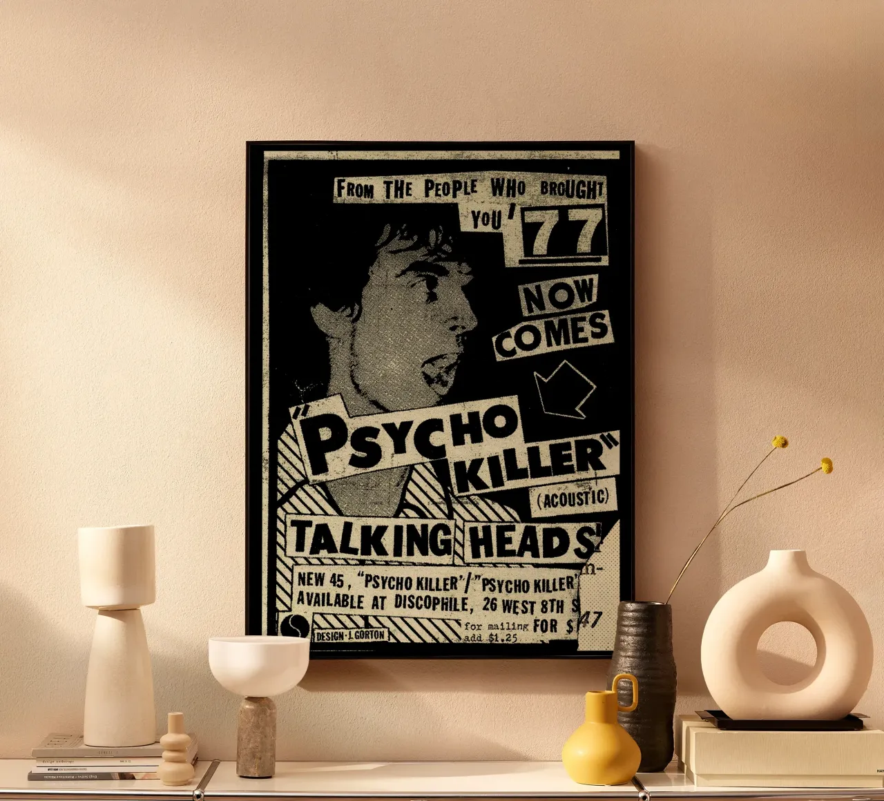 Psycho Killer alluminio dibond da Jason Lavelle
