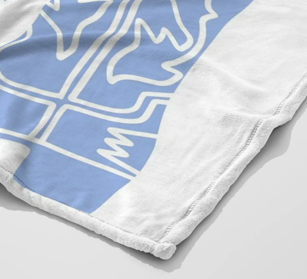 Go with the vibes fleece blanket by pdigitalprints