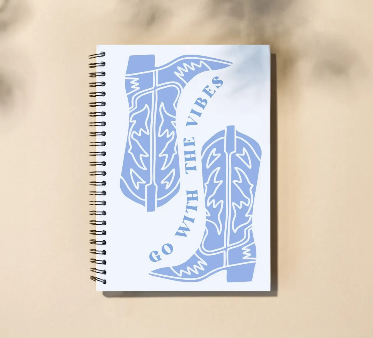 Déjate llevar cuaderno de espiral de pdigitalprints