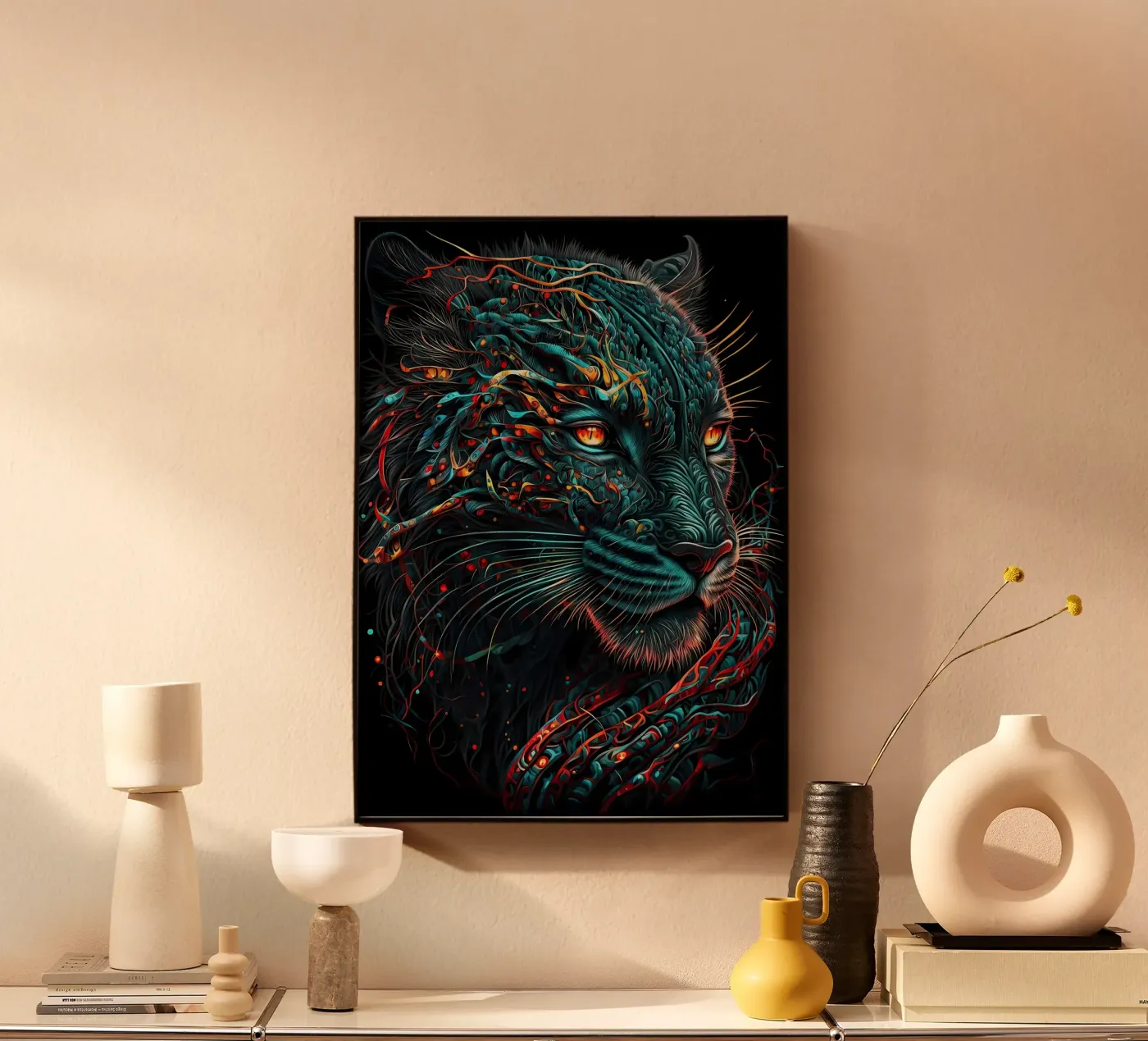 Black Tiger Cat plexiglass da Mikesell