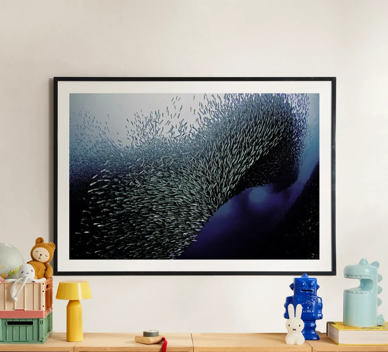 Sardines Tornado - Henry Jager poster da Pictufy