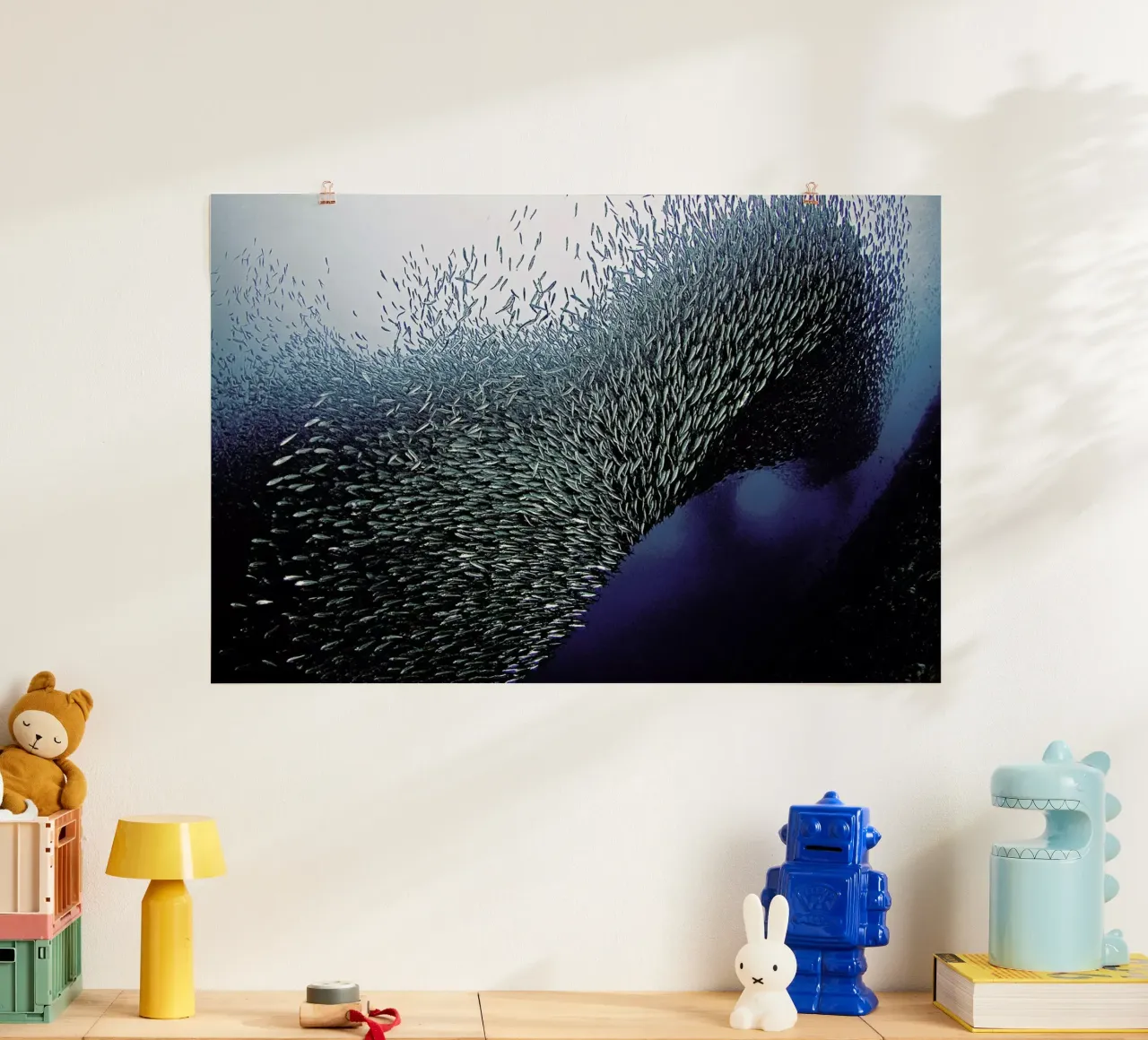 Sardines Tornado - Henry Jager poster da Pictufy