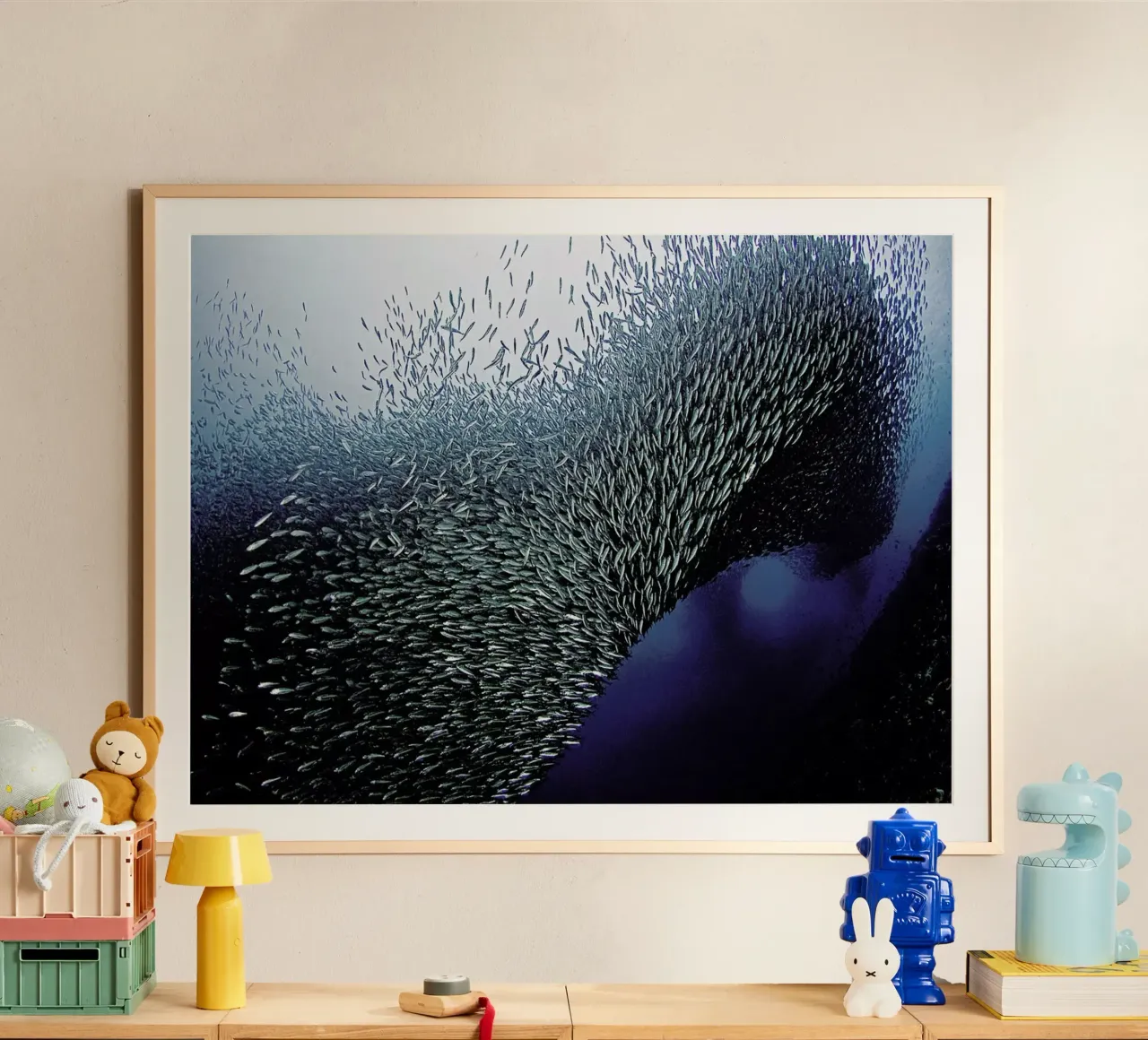 Sardines Tornado - Henry Jager poster da Pictufy