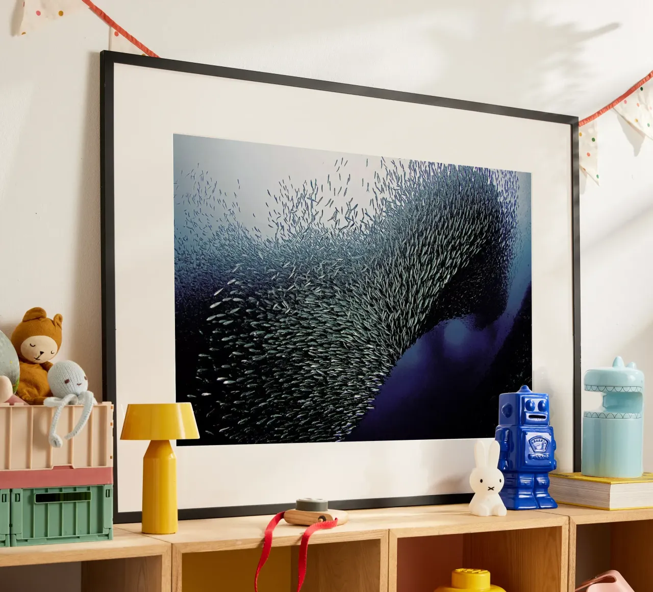 Sardines Tornado - Henry Jager poster da Pictufy