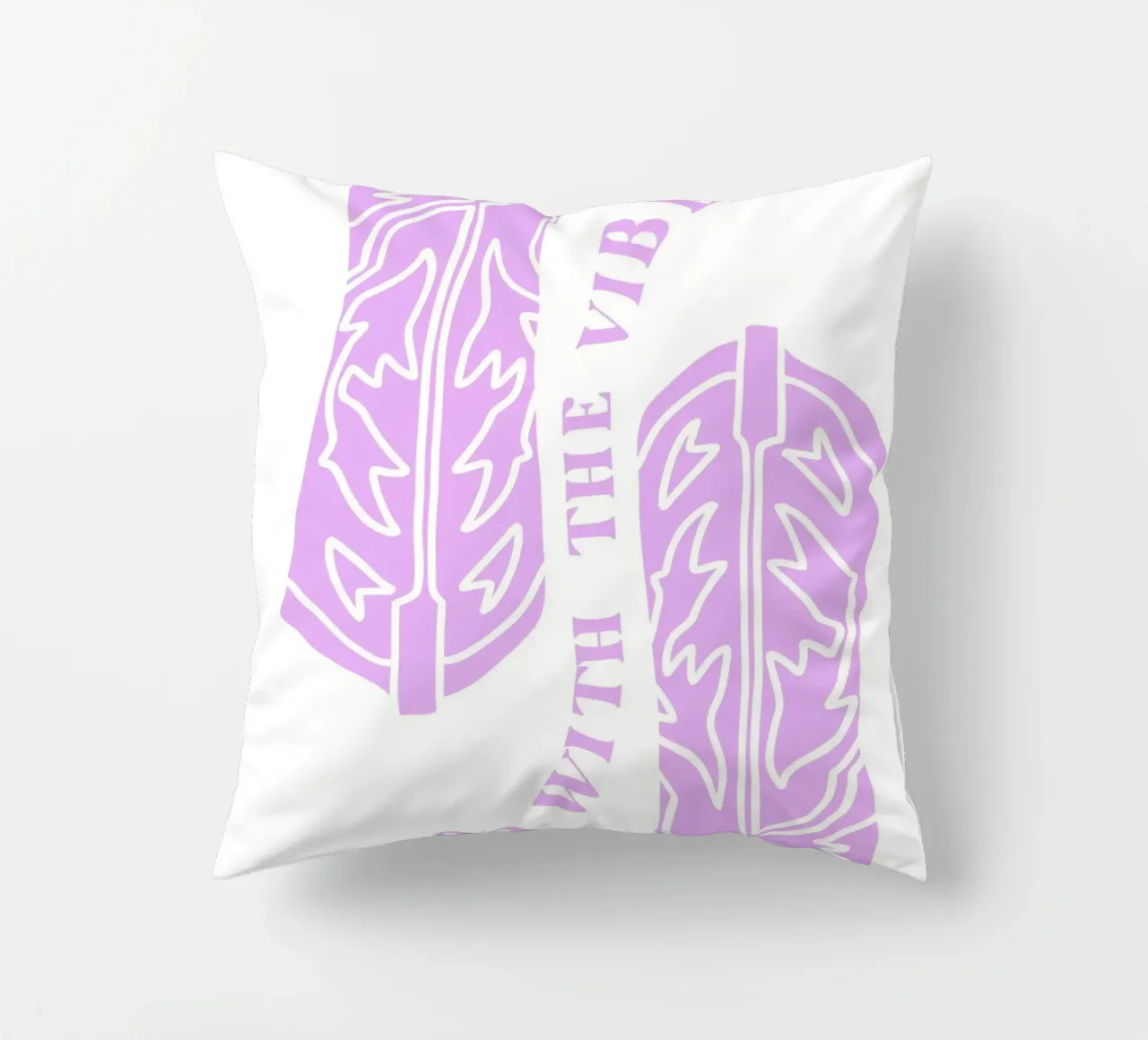 Go with the vibes, cowboy boots decorative cushion by pdigitalprints